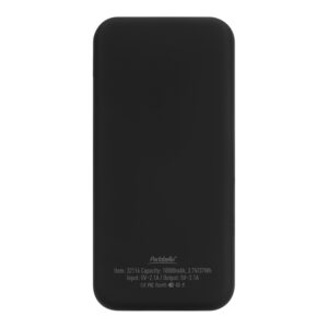 Внешний аккумулятор с подсветкой Luce 10000 mAh, черный — изображение 3