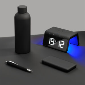 Внешний аккумулятор с подсветкой Luce 10000 mAh, черный — изображение 7
