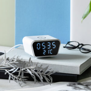 Настольные часы 5в1 с беспроводной зарядкой 15W Tempo — изображение 5
