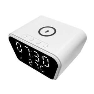 Настольные часы 5в1 с беспроводной зарядкой 15W Tempo — изображение 2