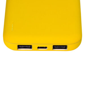 Внешний аккумулятор с подсветкой Luce Lemoni 10000 mAh, желтый — изображение 4