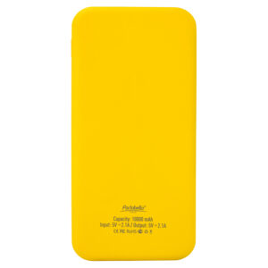 Внешний аккумулятор с подсветкой Luce Lemoni 10000 mAh, желтый — изображение 5