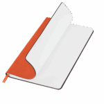Ежедневник Slimbook Dallas недатированный без печати, оранжевый (Sketchbook)