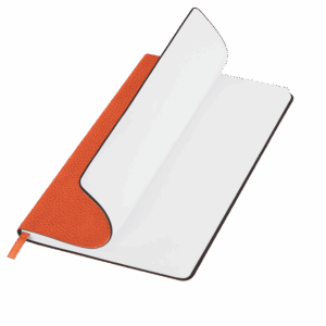 Ежедневник Slimbook Dallas недатированный без печати, оранжевый (Sketchbook)