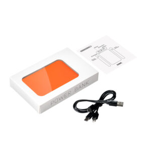 Внешний аккумулятор Elari 5000 mAh, оранжевый — изображение 6