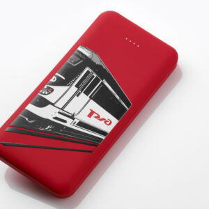 Внешний аккумулятор Elari Plus 10000 mAh, красный — изображение 9