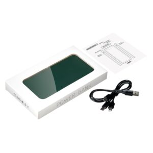 Внешний аккумулятор Elari Plus 10000 mAh, зеленый — изображение 11