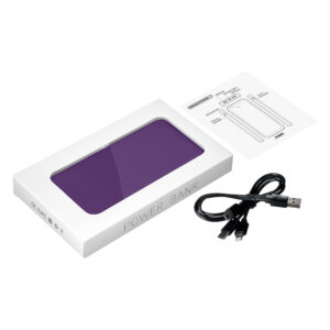 Внешний аккумулятор Elari Plus 10000 mAh, фиолетовый — изображение 6