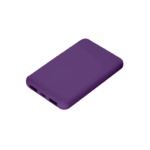 Внешний аккумулятор Elari 5000 mAh, фиолетовый