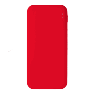 Внешний аккумулятор с подсветкой Luce 10000 mAh, красный — изображение 2