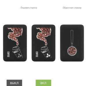 Внешний аккумулятор с подсветкой Ancor 5000 mAh, черный — изображение 10