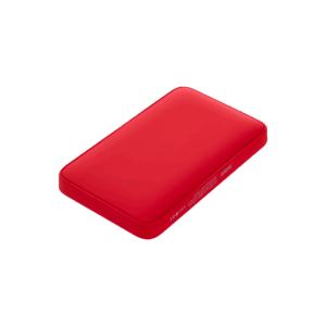 Внешний аккумулятор с подсветкой Ancor 5000 mAh, красный — изображение 2