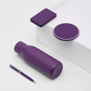 Внешний аккумулятор с подсветкой Ancor 5000 mAh, фиолетовый — изображение 12