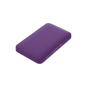 Внешний аккумулятор с подсветкой Ancor 5000 mAh, фиолетовый — изображение 2