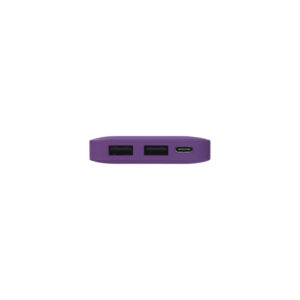 Внешний аккумулятор с подсветкой Ancor 5000 mAh, фиолетовый — изображение 6
