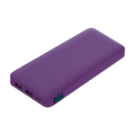 Внешний аккумулятор с подсветкой Ancor Plus 10000 mAh, фиолетовый