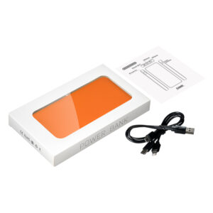 Внешний аккумулятор с подсветкой Ancor Plus 10000 mAh, оранжевый — изображение 9