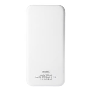 Внешний аккумулятор с подсветкой Luce 10000 mAh, белый — изображение 3