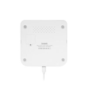 Зарядная станция с часами 15W Rigel, белая — изображение 4