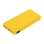 Внешний аккумулятор с подсветкой Ancor PD Plus 10000 mAh, желтый