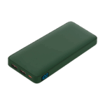 Внешний аккумулятор с подсветкой Ancor PD Plus 10000 mAh, зеленый