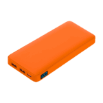 Внешний аккумулятор с подсветкой Ancor PD Plus 10000 mAh, оранжевый