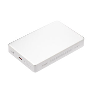 Внешний аккумулятор Atlantis PD Plus 10000mAh с функцией беспроводной зарядки 15W, серебряный — изображение 2