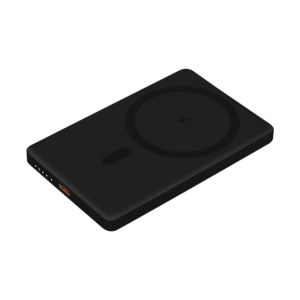 Внешний аккумулятор Atlantis PD 5000mAh с функцией беспроводной зарядки 15W, черный