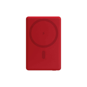 Внешний аккумулятор Atlantis PD 5000mAh с функцией беспроводной зарядки 15W, красный — изображение 6