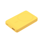 Внешний аккумулятор Largo PD 5000mAh с функцией беспроводной зарядки 15W, желтый