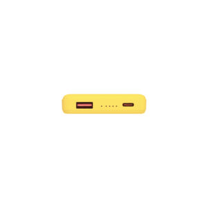 Внешний аккумулятор Largo PD 5000mAh с функцией беспроводной зарядки 15W, желтый — изображение 7