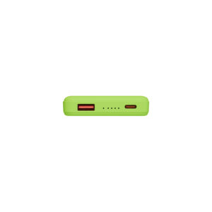 Внешний аккумулятор Largo PD 5000mAh с функцией беспроводной зарядки 15W, салатовый — изображение 7