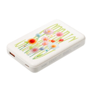 Внешний аккумулятор Largo PD 5000mAh с функцией беспроводной зарядки 15W, белый — изображение 2