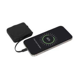 Внешний аккумулятор с подсветкой Ritter PD 10000mAh с функцией беспроводной зарядки 15W, черный — изображение 10