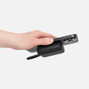 Внешний аккумулятор с подсветкой Ritter PD 10000mAh с функцией беспроводной зарядки 15W, черный — изображение 13
