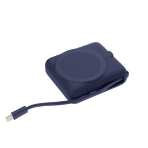 Внешний аккумулятор с подсветкой Ritter PD 10000mAh с функцией беспроводной зарядки 15W, синий — изображение 5
