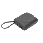 Внешний аккумулятор с подсветкой Ritter PD 10000mAh с функцией беспроводной зарядки 15W, серый