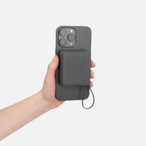 Внешний аккумулятор с подсветкой Ritter PD 10000mAh с функцией беспроводной зарядки 15W, серый — изображение 9