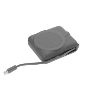 Внешний аккумулятор с подсветкой Ritter PD 10000mAh с функцией беспроводной зарядки 15W, серый — изображение 4