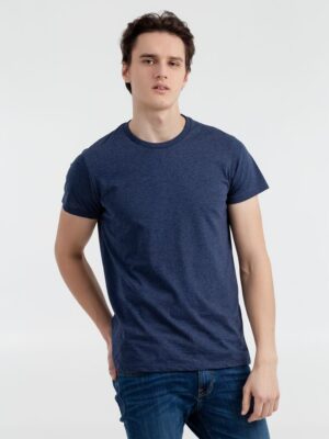 Футболка мужская Regent Fit 150, синий меланж — изображение 2