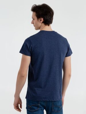 Футболка мужская Regent Fit 150, синий меланж — изображение 3