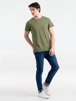 Футболка мужская Regent Fit 150, меланж хаки — изображение 3