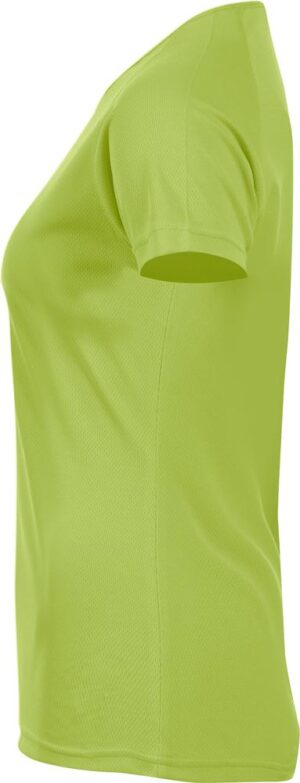 Футболка женская Sporty Women 140, зеленое яблоко — изображение 2