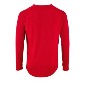 Футболка с длинным рукавом Sporty LSL Men, красная — изображение 2