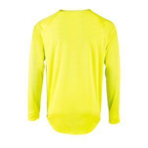 Футболка с длинным рукавом Sporty LSL Men желтый неон — изображение 2