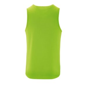Майка мужская Sporty TT Men, зеленый неон — изображение 2