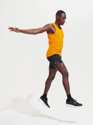 Майка мужская Sporty TT Men, оранжевый неон — изображение 7