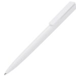 Ручка пластиковая шариковая Taper Solid, матовый белый