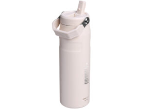 Бутылка для воды объемом 700 мл с откидной трубочкой Stanley IceFlow™ 2.0 - Light pink — изображение 4