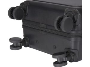 Rover Pro 20-дюймовый чемодан на колесах из материалов, переработанных согласно стандарту GRS, объемом 40 л - сплошной черный — изображение 8